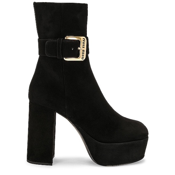 New MIU MIU Platform Ankle Boot $1,450 41 - Picture 3 of 14
